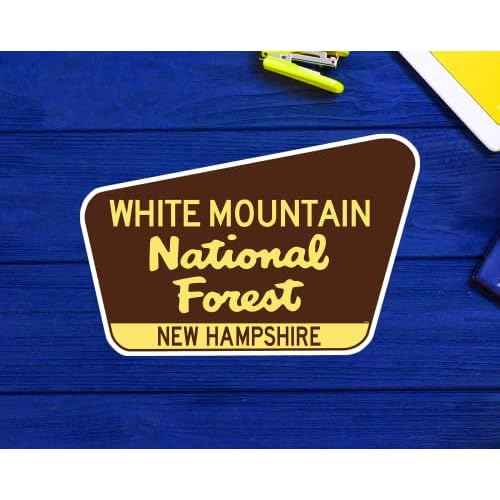 White Mountain National Forest Sticker Decal 3.75" New Hampshire NH