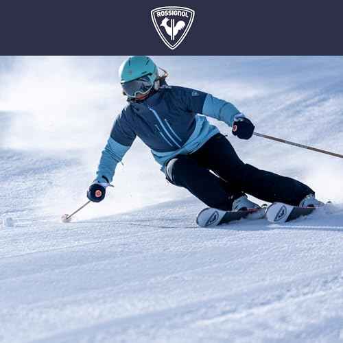 Rossignol Electra Alpine Ski Poles - Downhill Ski Poles for Women - Black
