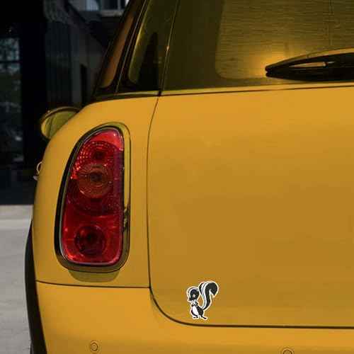 Edward & Co Sticker Skunk Works Vinyl Decal United States for Car Truck Window Laptop US (4 inches), Cartoon Rat1