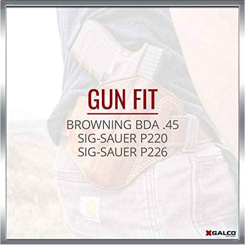 Galco Combat Master Belt Holster for Sig-Sauer P226, P220