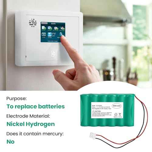 Futurebatt 300-03866 Battery Compatible with Honeywell Alarm£¬ Lyric Keypad LCP500-L, LYNXRCHKIT-SHA, OSA214, LCP500-4B£¬Lyric Controller