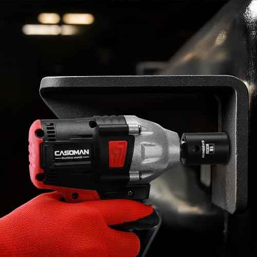 CASOMAN 1/2" Drive x 18mm Impact Socket, 6-Point, Metric, CR-MO