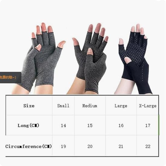 2 Pairs Bamboo Arthritis Gloves for Men Women,Compression Glove,Premium Bamboo Gloves,Compression Gloves for Arthritis