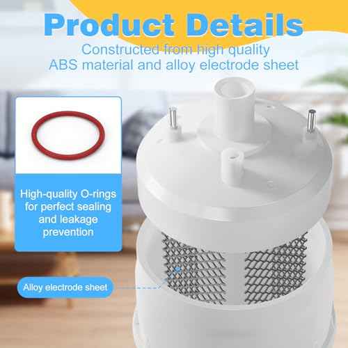 2PCS 80 Steam Canister Replacement for Steam Humidifier Canister Model 800 & 865 with Leak-Proof Seal O-Ring for Protect Your Family's Health (Pack of 2)