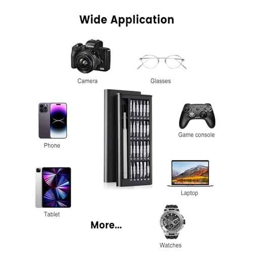 49-in-1 Precision Screwdriver Set, Tiny Torx Screwdriver Fits Glasses, Magnetic Repair Tool Kit For Laptop, Iphone, Macbook, Tablet, Computer, Ps5, Electronics, Watch, Xbox, Camera