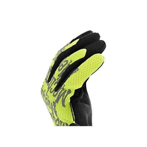 Mechanix Wear The Original Hi-Viz Gloves - High-Visibility Work Gloves - For Gardening - Breathable - For Warehouse Work - Touchscreen Compatible - Durable - Fluorescent Yellow - X-Large