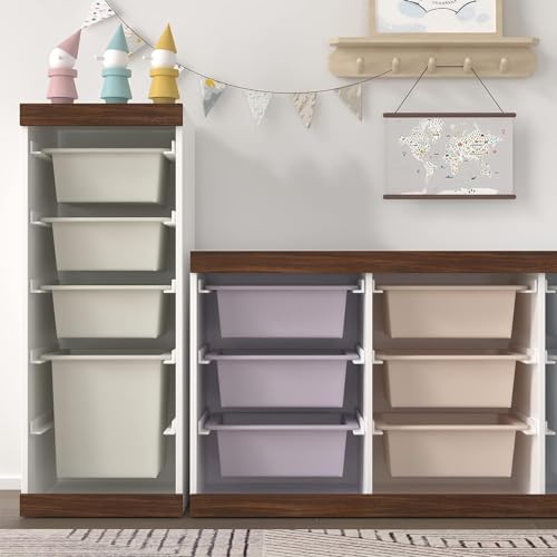 YENHOME Wood Wallpaper Border Peel and Stick Wood Grain Tape Walnut Wooden Wallpaper Border Trim Removable Wooden Wall Paper Border for Bedroom Furniture Bulletin Board Mirror Frame Border 3" X236"
