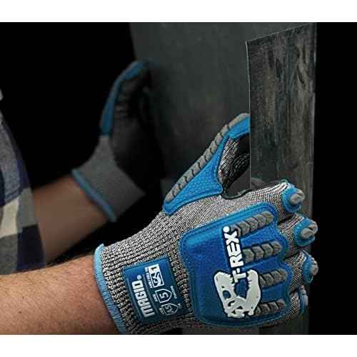 MAGID T-REX ANSI A5 Arctic Series Thermal Impact Glove, 1 Pairs, Size 9/Large (TRX543W)