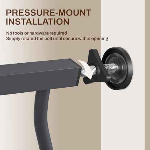 ELEVON Baby Gate for Stairs Doorways, Safety Pet Gate with Auto-Close/Hold-Open Features, Fits Openings 29.1¡± to 43.3¡±, 36¡± Tall, Easy Pressure Mounted Walk Through Baby Dog Gate, Graphite