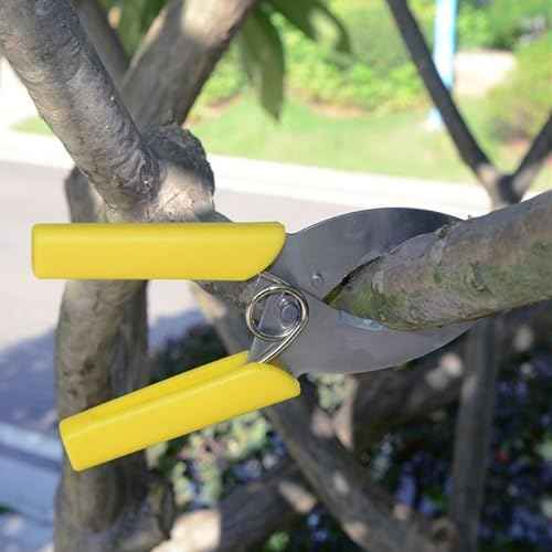 2 PCS Ring Barking Cutter Scissor Professional Grafting Tool Plant Cutters Girdling Shear Garden Tree Ring Cutter for Potted Plant Fruit Tree Orchard
