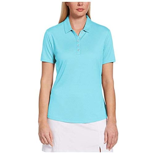 Callaway Women's Birdseye Golf Polo, Cooling Technology, Sun Protection, Moisture-wicking, Performance Collared Shirt