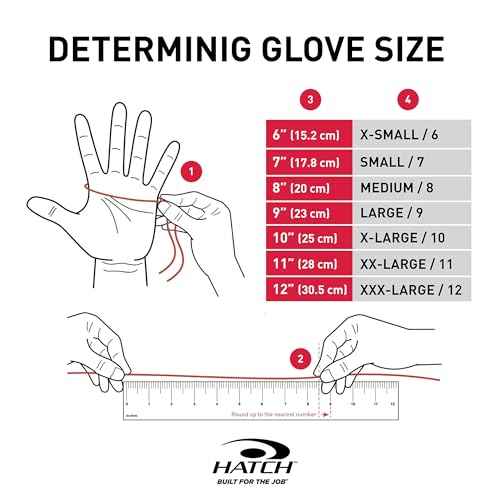 HATCH Dura-Thin Search Duty Glove, Black, XX-Large