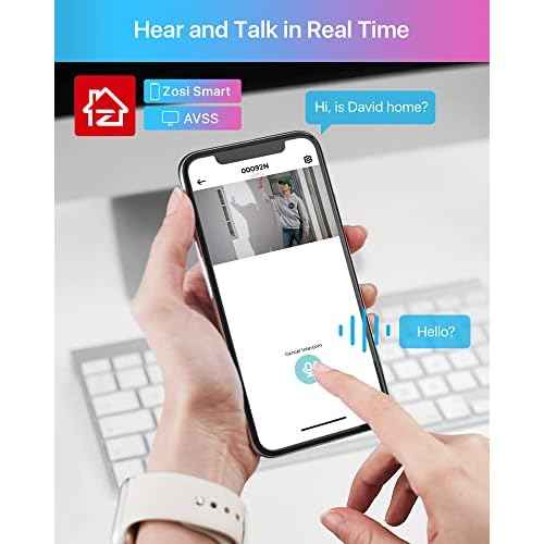ZOSI 5MP PoE Add-on Camera, Face Person Vehicle Detection, 2 Way Audio, Starlight Night Vision, Sound&Light Siren, 3K Weatherproof Outdoor Indoor Home Bullet IP Cam, Only Compatible with ZOSI POE NVR