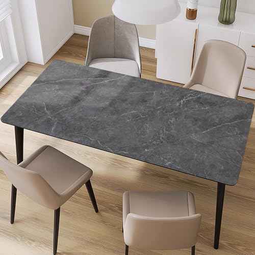 WADILE Peel and Stick Marble Wallpaper 15.7" x 78.7" ? Glossy Self Adhesive Vinyl Contact Paper for Kitchen Backsplash, Countertops, Furniture, DIY Projects, Waterproof
