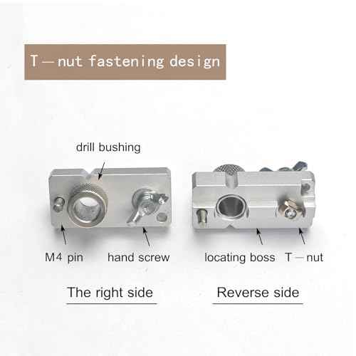 Aluminum Extrusion Drill Guide & Tap Jig Bit Access Hole For 2020 2040 European Aluminum Profile M4 M5 M6 M10 Drill Bushing