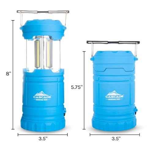 Cascade Mountain Tech Collapsible Flash Pop 2-in-1 Lantern/Flashlight