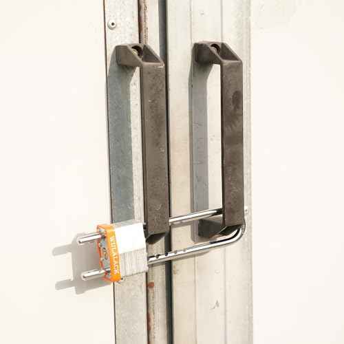 Locks with Keys, WULALACK 2 inch Wide Laminated Steel Keyed Padlock with Adjustable Shackle, Long Padlocks with Same Key,3 Pack