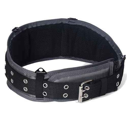 Tool belt,Tool Belts for Men with Suspenders and Magnetic Tool Pouch.Heavy Duty Carpenter/Construction Tool Belt.