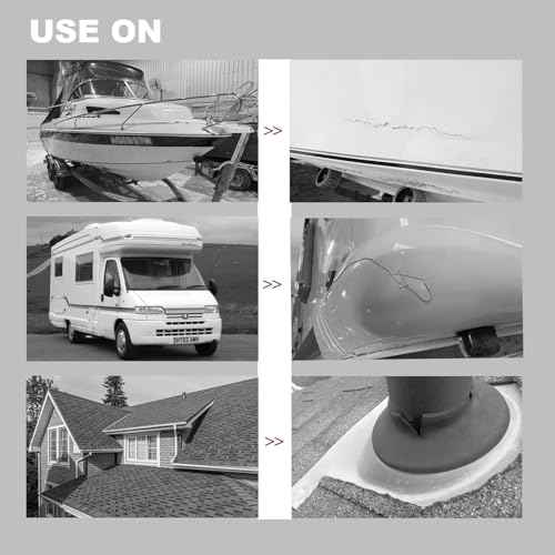 Black RV Roof Sealant Tape, 2" x 10' Waterproof Repair Seal Tape ? Extra Thick, UV-Resistant, Weatherproof Patch for Permanent Leak Sealing on RVs, Trailers, and Mobile Homes