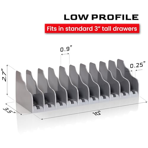 Plier and Wrench Organizer Rack (2 Pack)
