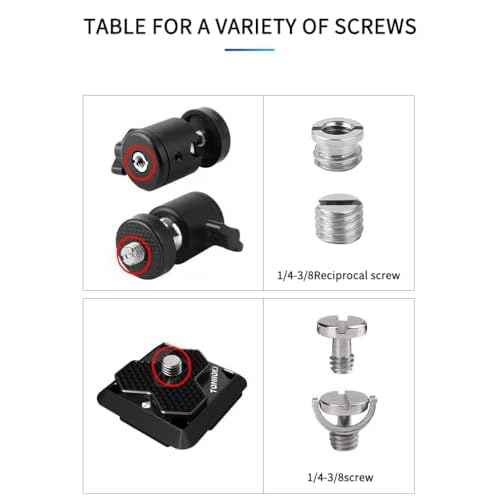 T Handle Flat Head Screwdriver, T Handle Flathead Screw Drivers Assembly Tool for Slotted Screw Used on Quick Release Plate or Camera Tripod Monopod Small Flat Head Screwdriver (Red)