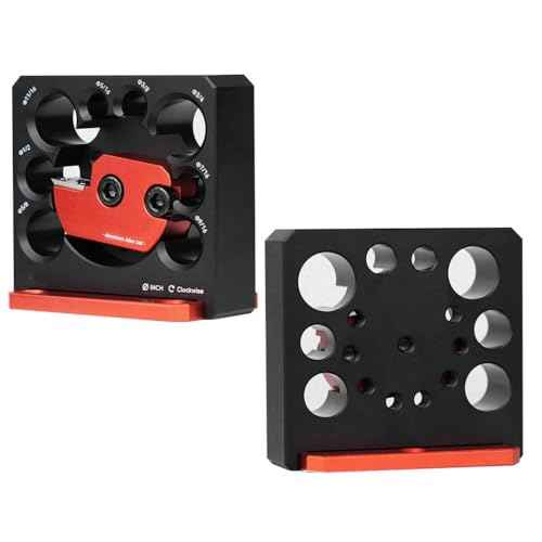 Dowel Maker Jig Kit Imperial 5/16 3/8 7/16 1/2 9/16 5/8 11/16 3/4in Adjustable 8 Holes Carbide Inserts Dowel Maker Jig Tool Woodworking Round Rod Auxiliary Tool for Electric Drill