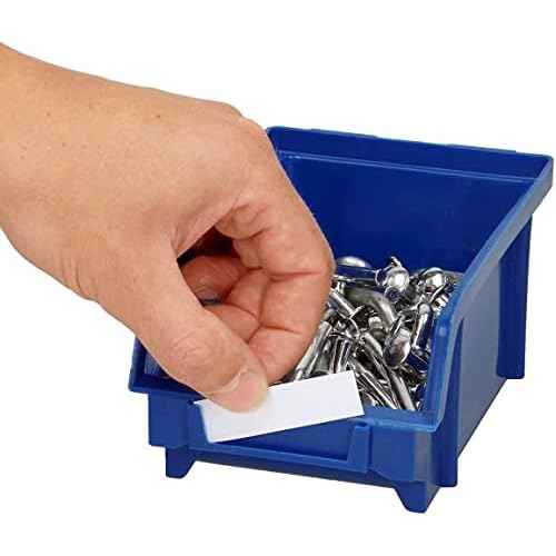 30 Bins Wall Mounted Storage Bin Parts Rack, Wall Mounted Screw Organizer Tool Container for Nuts, Bolts, Screws, Nails, Beads, Buttons, Other Small Parts