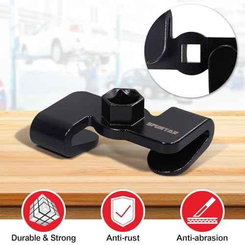 Spurtar Wrench Extender Tool, Adjustable Wrench Extender Adapter for 1/2" Drive or 21mm Hex Drive with Heat Treatment for Cheater Bar