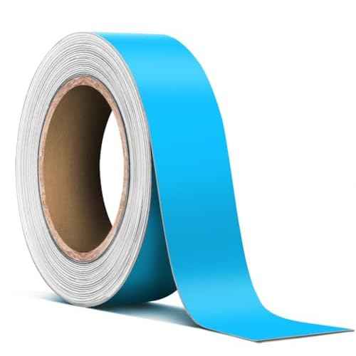 VViViD Blue Stencil Vinyl Masking Tape Roll Film with Anti-Bleed Technology (1 inch x 150ft)