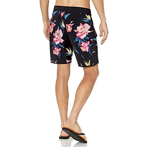 RVCA Men's Standard 4-Way Stretch Fixed Waist 18 Inch Boardshort