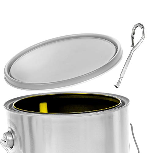 TCP Global Metal Paint Can Bucket Bottle Lid Opener Tool - Sturdy Stainless Design (Pack of 6)