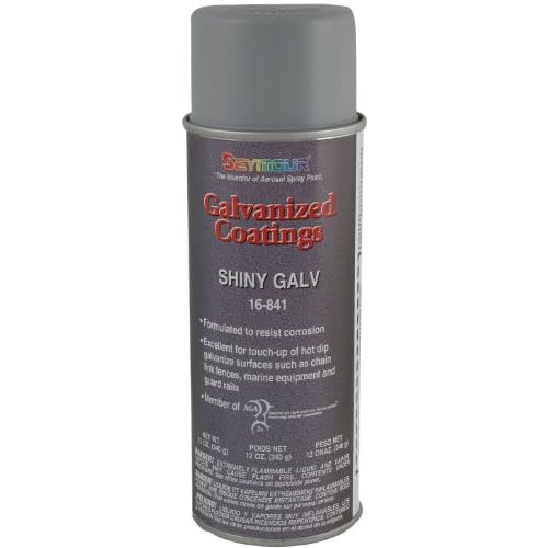 Seymour 16-841 Galvanized Coatings Spray Paint, Shiny