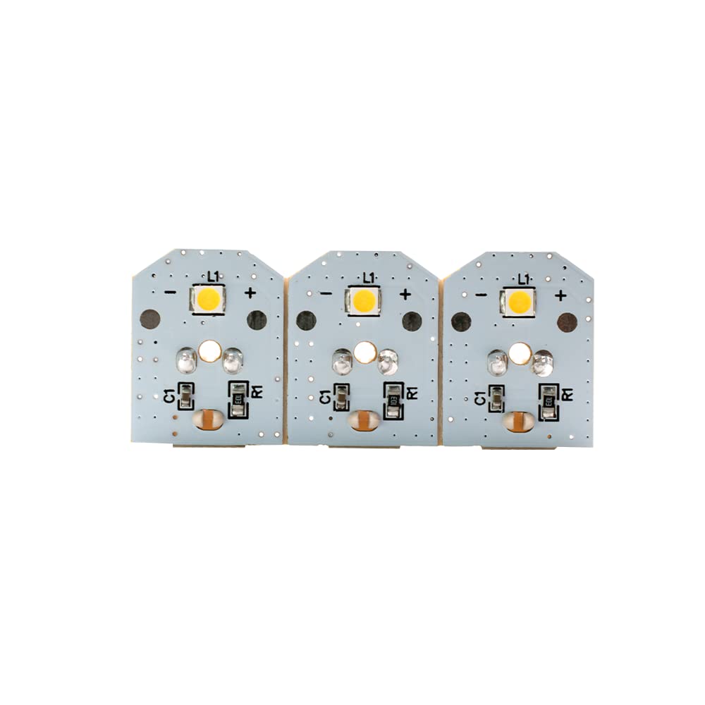 KOLEOLL WR55X11132 WR55X25754 WR55X26486 Refrigerator Led Light Compatible With GE Refrigerator (3pack)