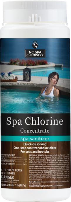 NC Spa Chemistry Spa Chlorine Concentrate Spa Sanitizer (2 lb)