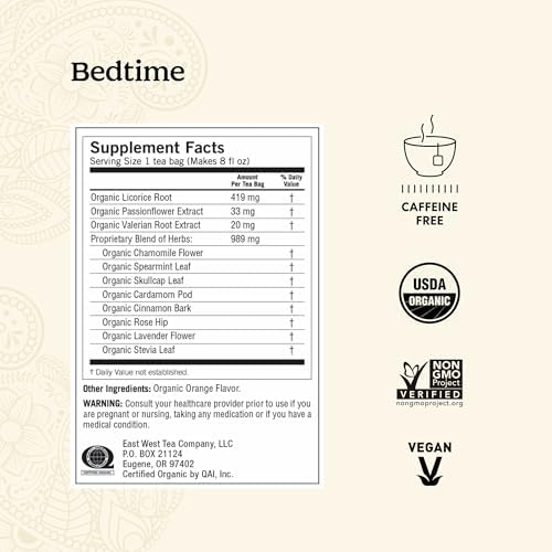Yogi Tea Variety Pack - 16 Bags per Pack (4 Packs) - Organic Black, Green & Herbal Teas - Includes Bedtime, Ginger, Green Tea Blueberry Slim Life & Sweet Tangerine Positive Energy