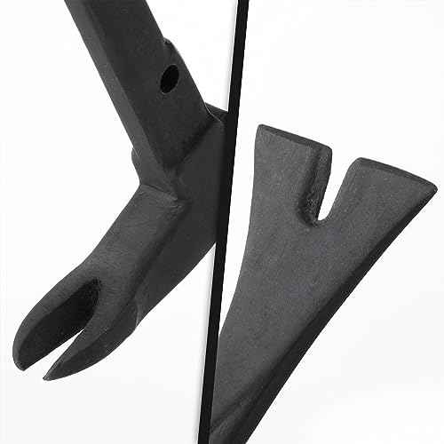 Bates- Cats Paw Nail Puller, 8-Inch, Pry Bar, Mini Pry Bar, Small Pry Bar, Flat Pry Bar, Pry Bars, Tool Pry Bar, Hammer Pry Bar, Crowbar, Nail Puller Tool, Cat Paw, Crowbar Tool, Mini Crowbar