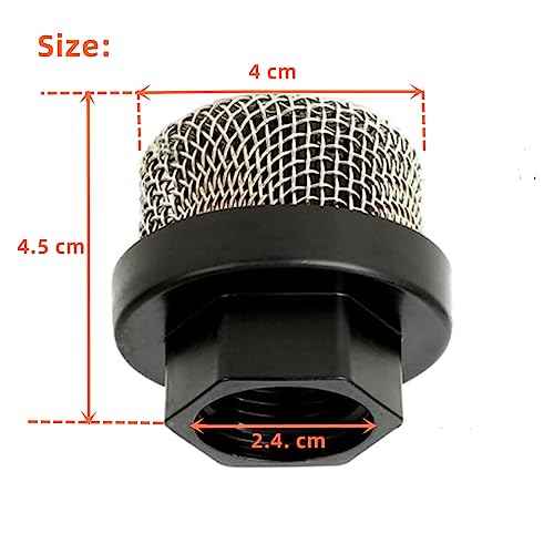 246385 & 235486 7/8 Inch Thread Strainer Screen Swivel Joint Kit for Graco 390 395 490 495 595 Airless Paint Sprayer Guns