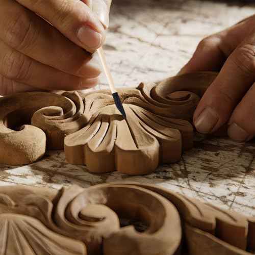 20 Pcs Sanding Sticks Double-End Polishing Tools, Fine Detailing Sticks for Tight Spaces, Plastic Models & Wood Hobby, 150/280 Grit, 5.4 x 0.2 Inch