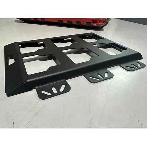for milwaukee packout wall mount Packout Mounting Plate, Metal Base for Milwaukee Toolboxes, milwaukee mounting plate Wall or Floor Mount (1 Half Width Black)