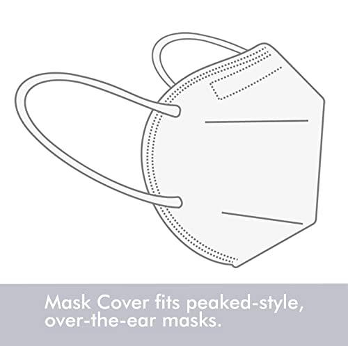 Lightweight Face Mask Cover for ear loop KN95 masks - Liberty London Ciara Floral Print Cover - Single layer bonded fabric - No extra loops!