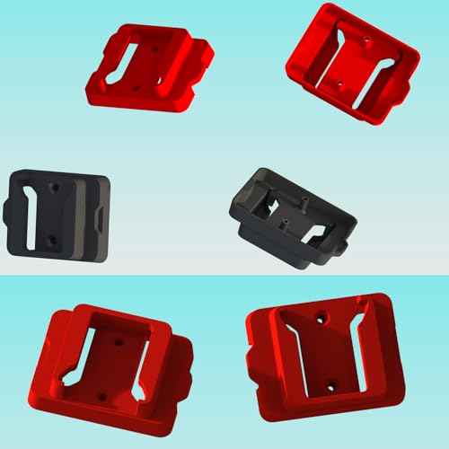 Battery Holder for Milwaukee 18 18V Battery (No Battery), 18Packs Wall Mount Batteries Storage for Wall, Work Van, Shelf, Toolbox