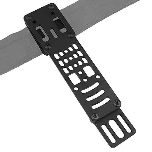Tactical Sinking Holster Leg Hanging Extension Plate Adjustable Metal Modular Holster Adaptor Leg Drop Organizer