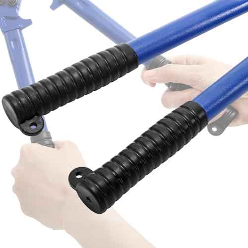Okllen Set of 2 Cable Cutters Set, 10-inch and 14 in-ch Heavy Duty Wire Cutters for Battery Cable, Copper and Aluminum Cable