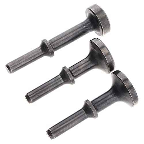 ChgImposs Air Hammer Bits, 4 Pcs Smoothing pneumatic Air Chisel Bits Suitable for Removing Rotors, Drums, Hubs and Replacing Wheel Studs