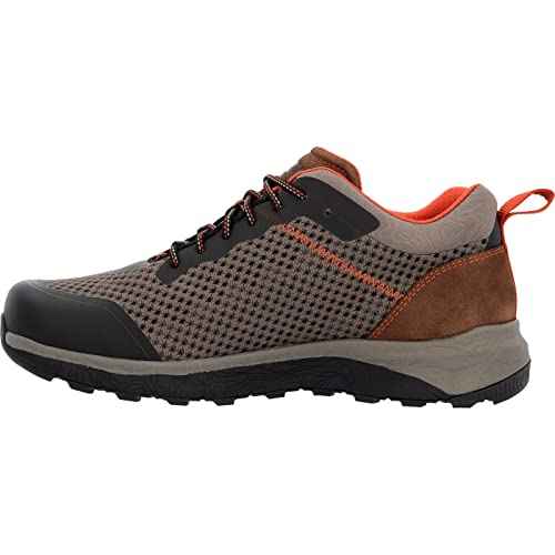 ROCKY Summit Elite Lo Top Hiker, Brown and Red, Size 11(M)