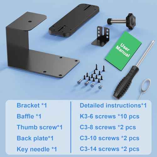 Anti-Theft Video Doorbell Mount Compatible with Tapo, Doorbell Camera Mount, No Drill Adjustable Mounting Bracket Holder Accessories for Apartment Rentals, Enhanced Protection Doorbell Mount Bracket