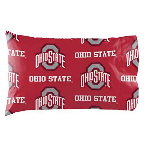 Northwest NCAA Ohio State Buckeyes Unisex-Adult Bed in a Bag Set, Twin, Rotary