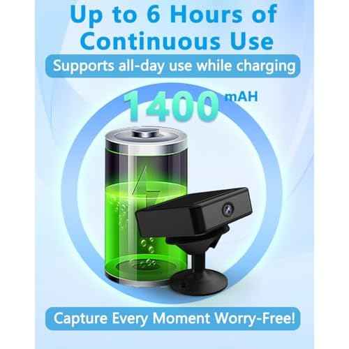 Spy Camera, Works with or Without WiFi, 4K Mini Camera Wireless, Small Cameras for Home Security, Built-in 64GB TF Card, 940nm Night Vision, Motion Detection, for Indoor Outdoor Use
