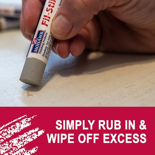 Mohawk Fil-Stik, Wax Putty Stick for Wood Repair, Fog II, M230-0295, 1 Count