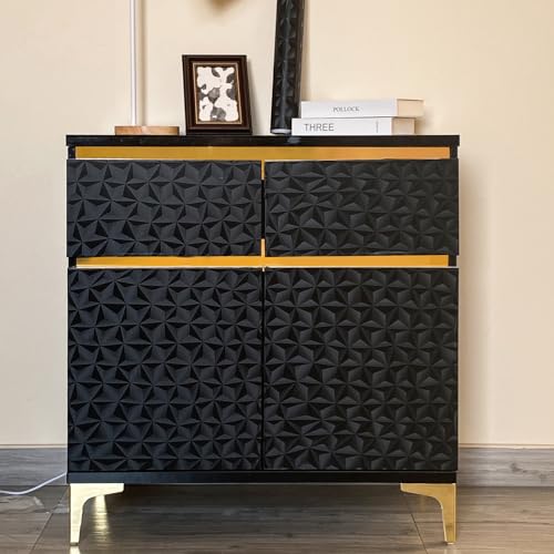 Simon&Siff 3D Black Wallpaper Peel and Stick Star Textured Wallpaper 17.3"X59" Removable DIY Decorative Accent Wall Paper for Bedroom Living Room Lobby Cabinets Countertop